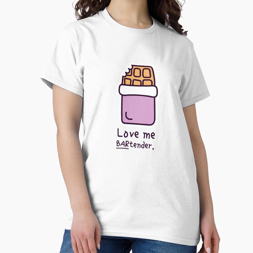 Love Me BARtender – Chocolate Bar Pun | Anti-Valentine Gift by StillFineClub