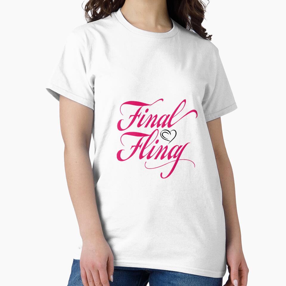 Final Fling Before the Ring – Bachelorette Party Print by GoxyVision
