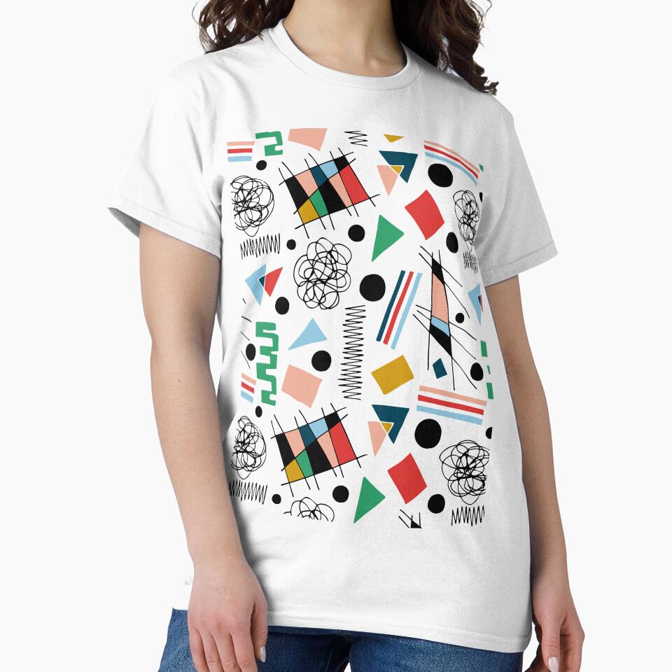 Hand drawn abstract geometry by SweetberryHouse