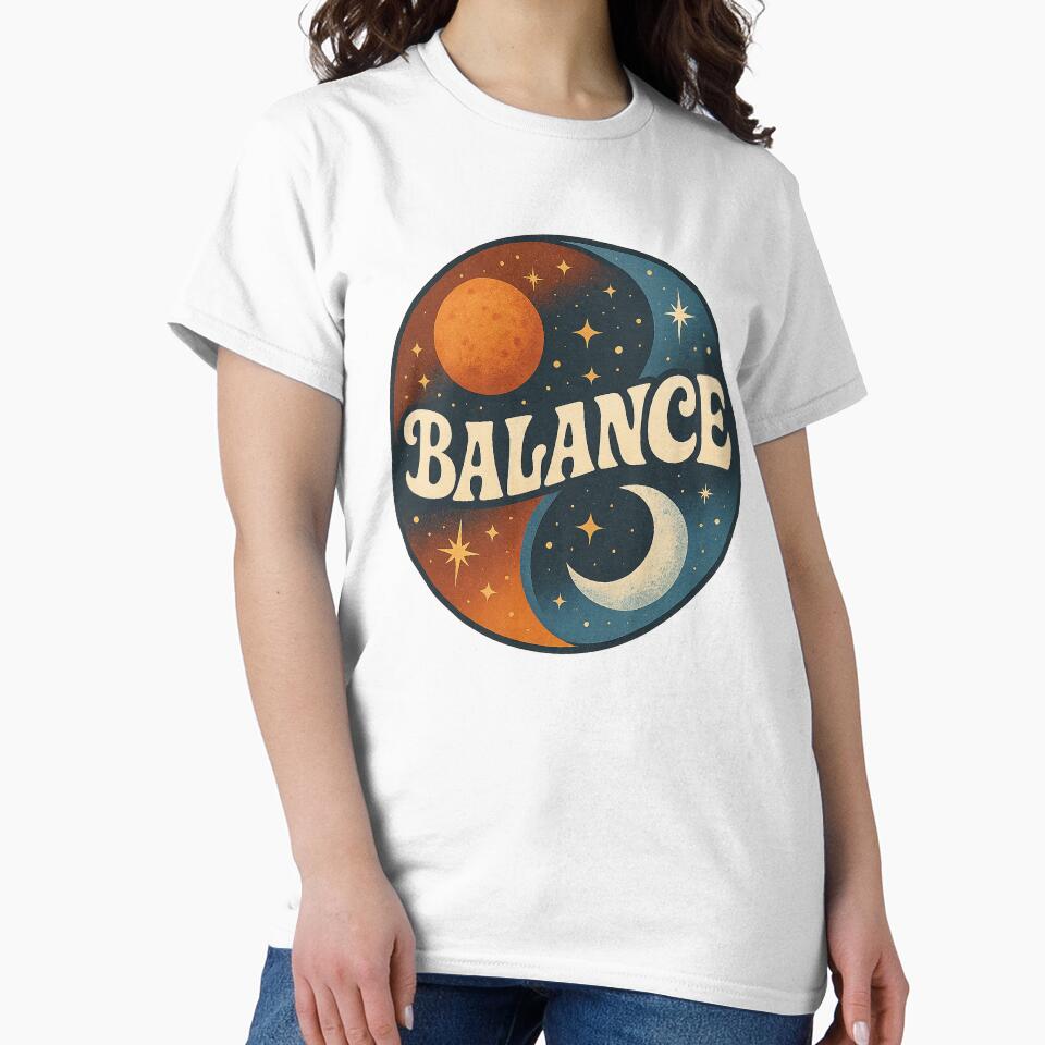 Cosmic Balance Moon and Sun Yin Yang by chromatalove