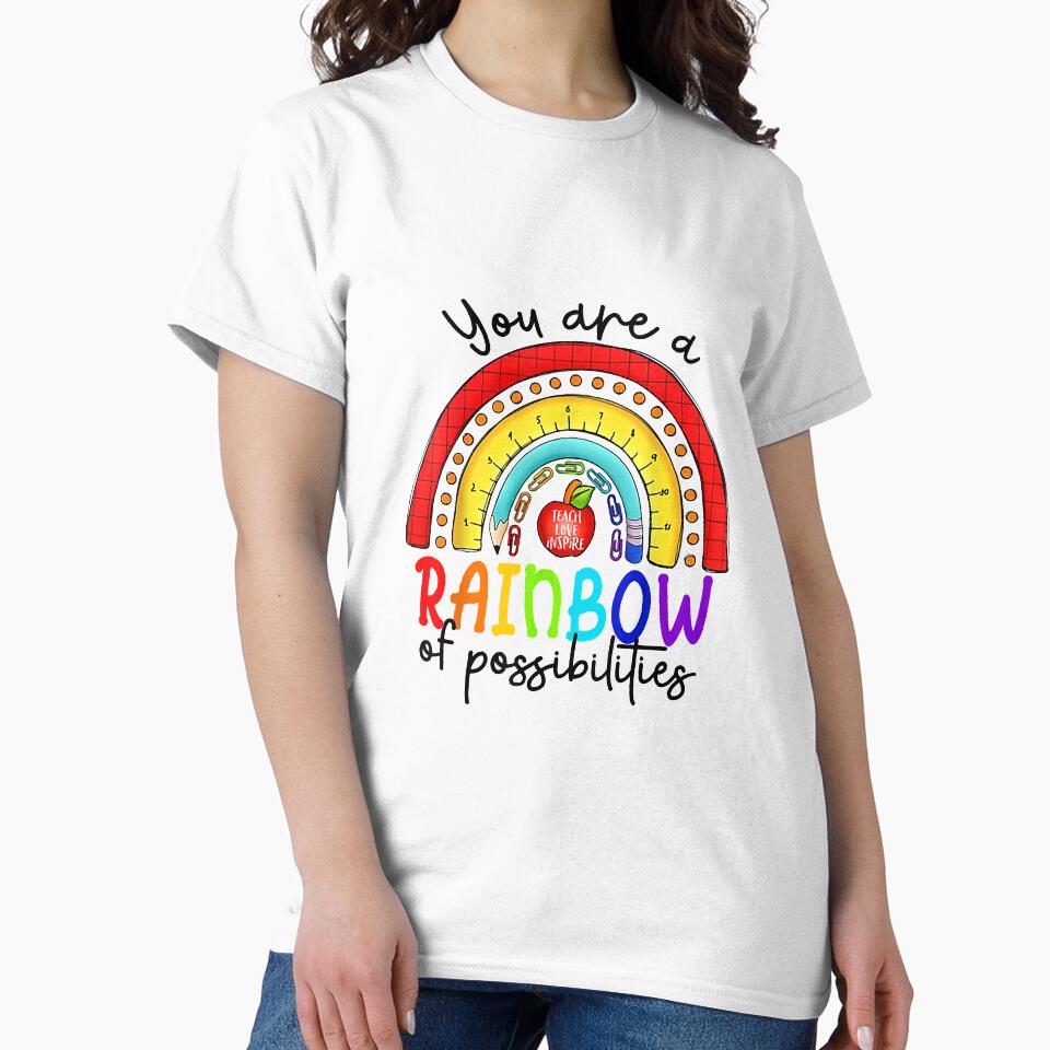 Teacher You are a rainbow of possibilities by GraceWoodfordwe