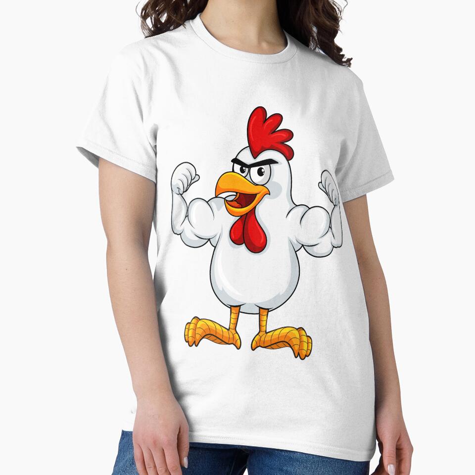 Muscle Protein Chicken Gym Graphic by socialarmour