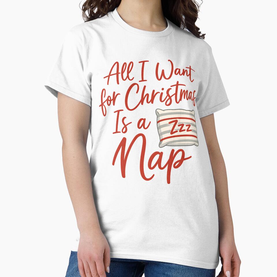 All I Want for Christmas Is a Nap by CerealBoxInk