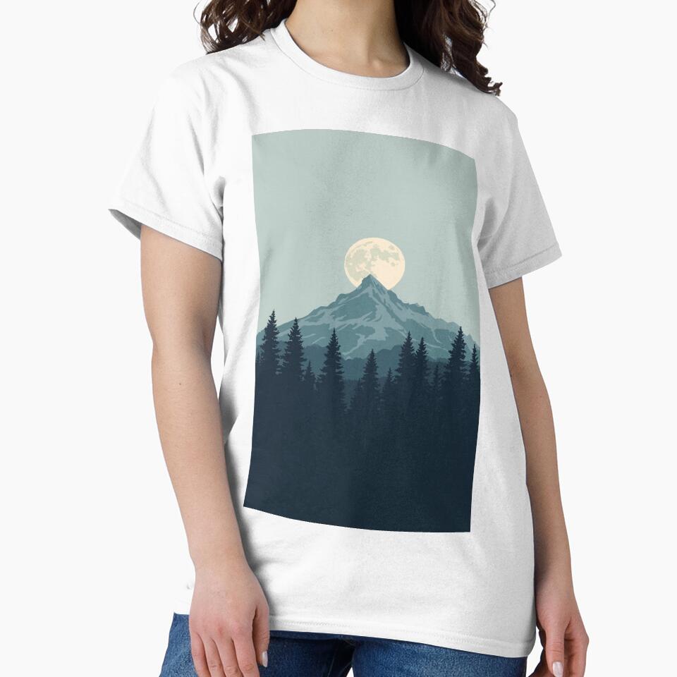 Moonrise Over the Silent Peak by AbstractAnom