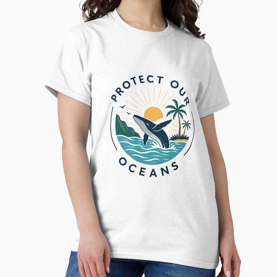 Protect Our Oceans Marine Life Conservation Environmentalist by JonesFlora2025