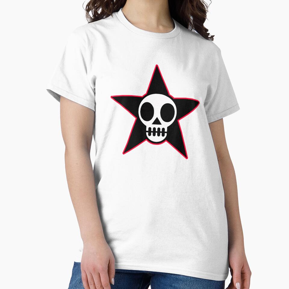 "Grunge Skull Star – Punk Rock Teen Aesthetic – Y2K Art by toronjanino