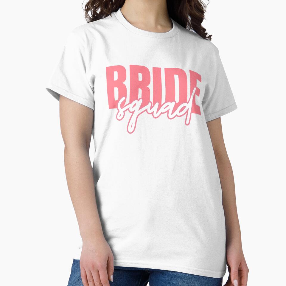 Bride Squad Bridesmaid Bridal Party by avejane