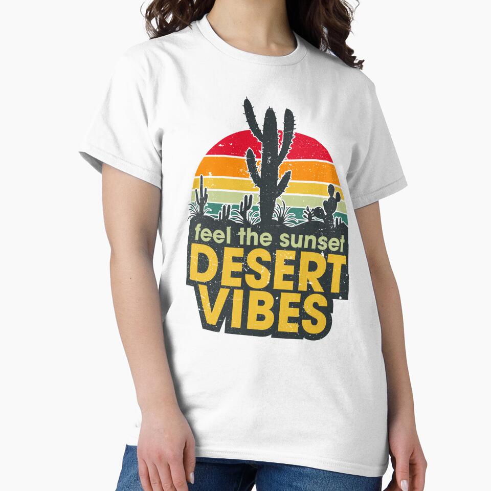 Feel The Sunset Desert Vibes by S Cube Design