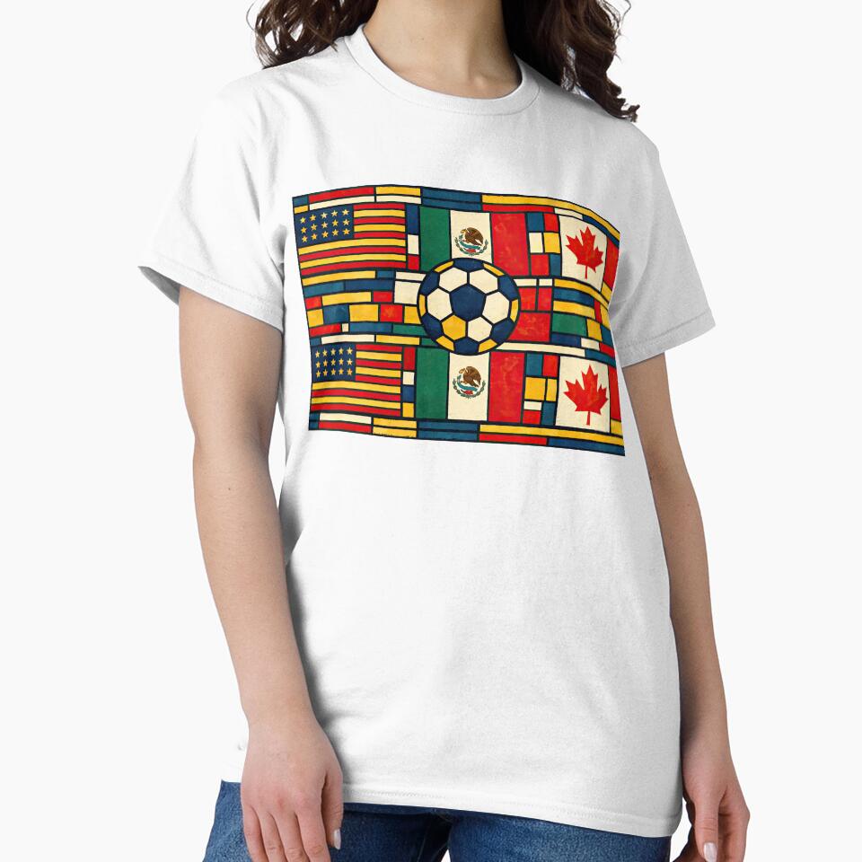 North American Football Flags  World Cup Inspired by BrickByDream