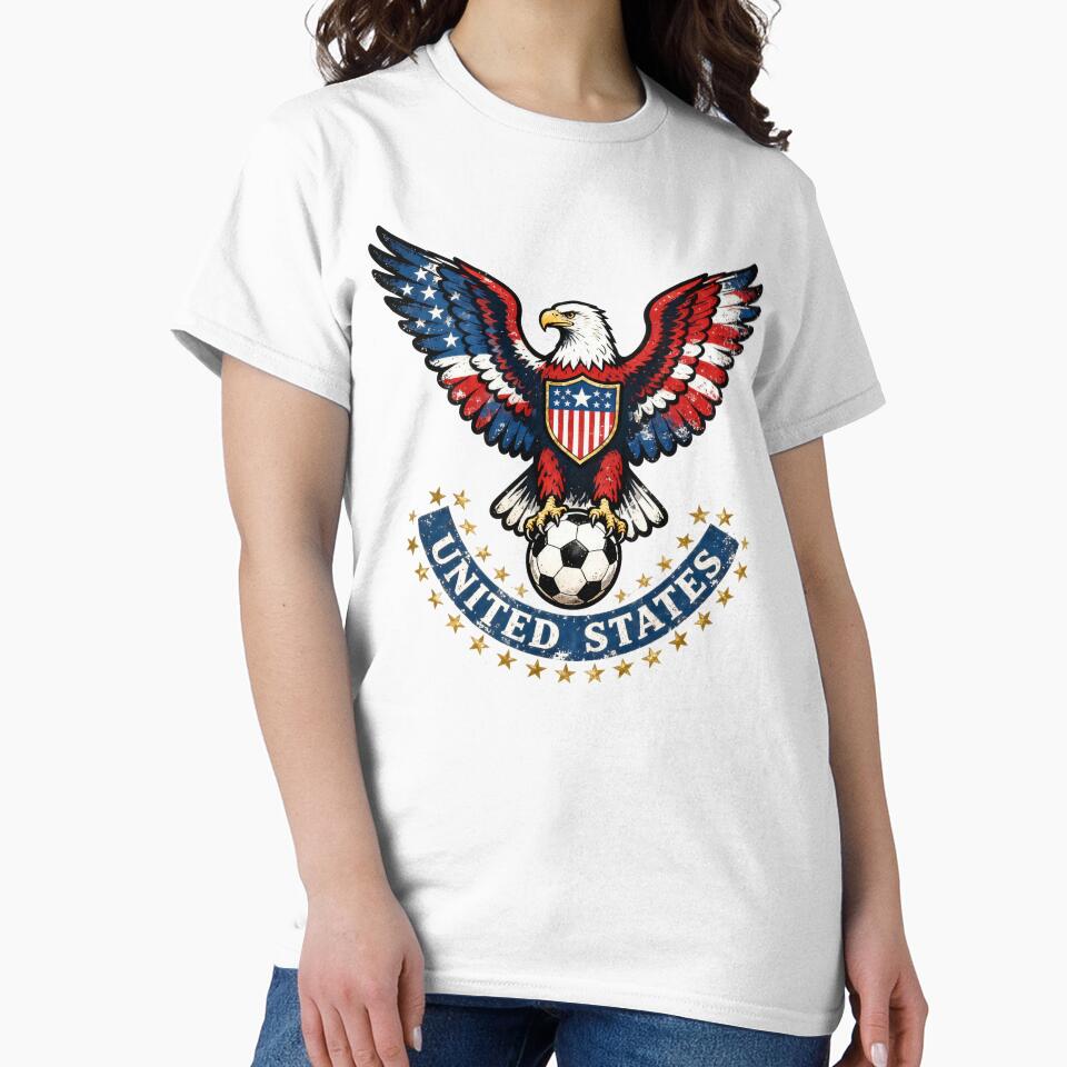 USA Soccer Eagle - United States Football Fan by 18-30