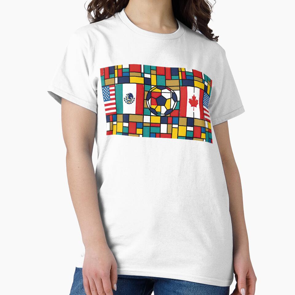 Spectacular World Cup Stadiums | Soccer Flags Mexico Canada USA  Geometry by BrickByDream