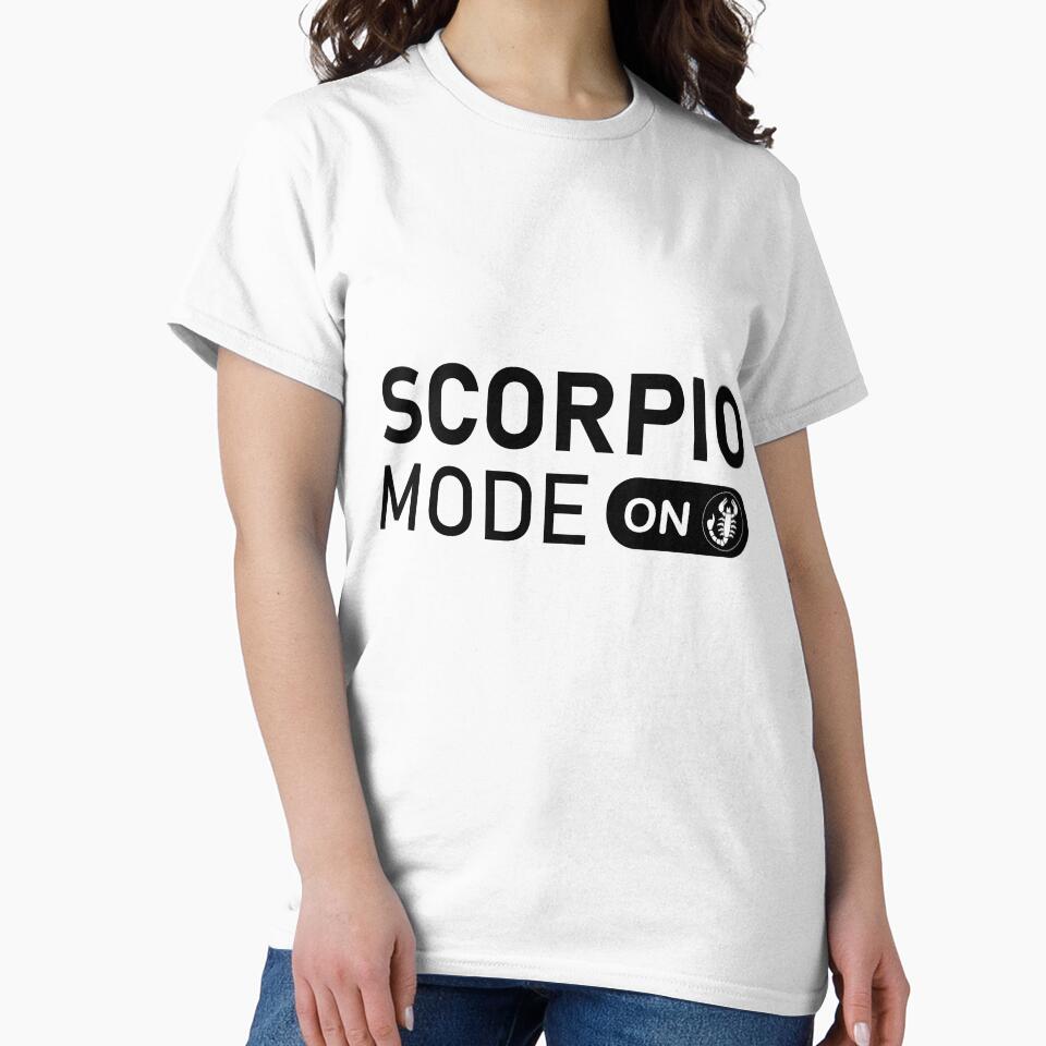 SCORPIO MODE ON Zodiac Sign MODE ON October 23-November 21 Lucky color by LightsOutSupply