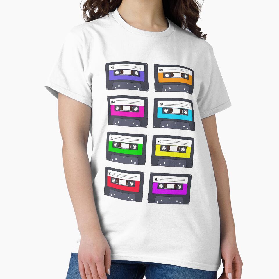 Colourful Cassette Tapes Design by GetItGiftIt