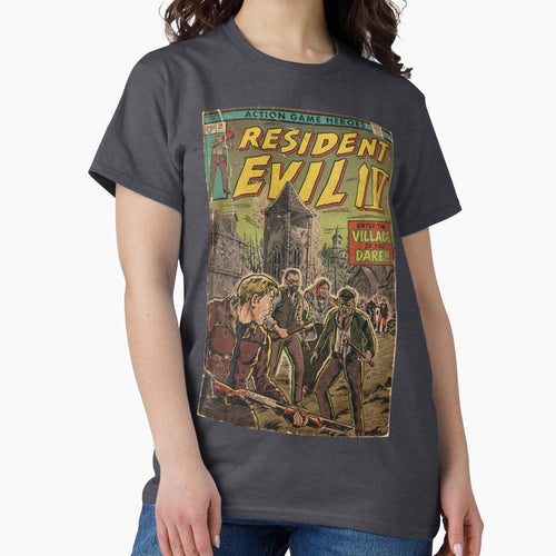 "ENTER THE VILLAGE" fan art comic cover by MarkScicluna