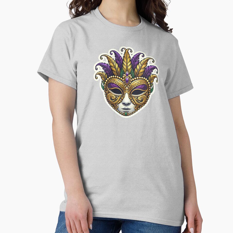 Festive Mardi Gras mask by LewpyG