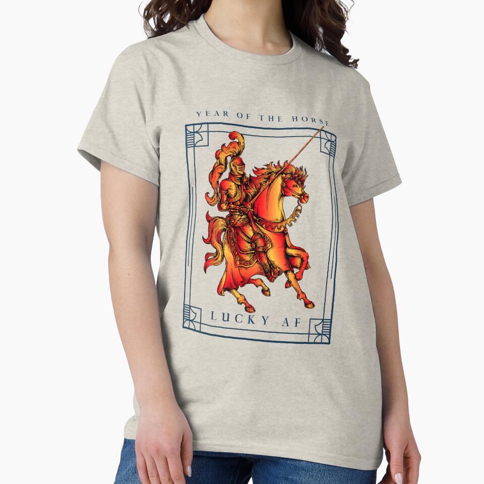 Year Of The Horse 马年 Lucky AF by GraTEEtude