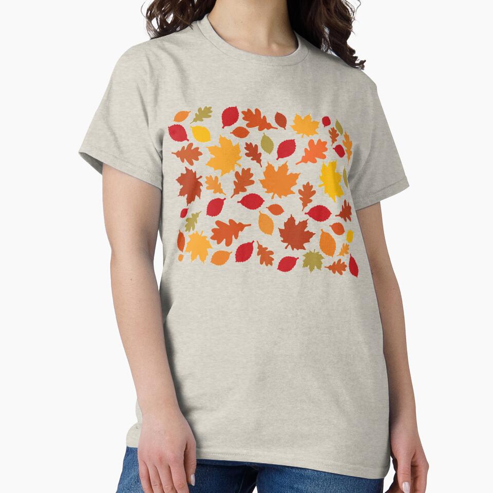 Autumn Leaves Pattern by Aryeh Studio