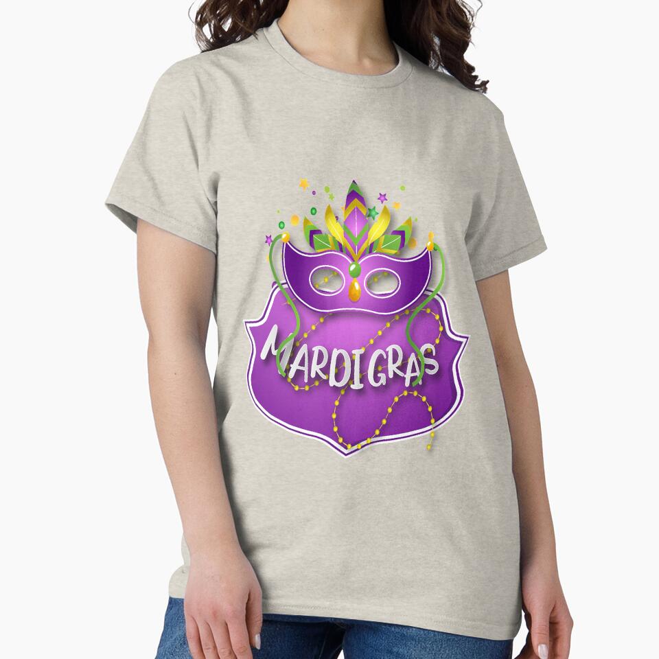 Mardi Gras Magnet Sticker by John Andrew