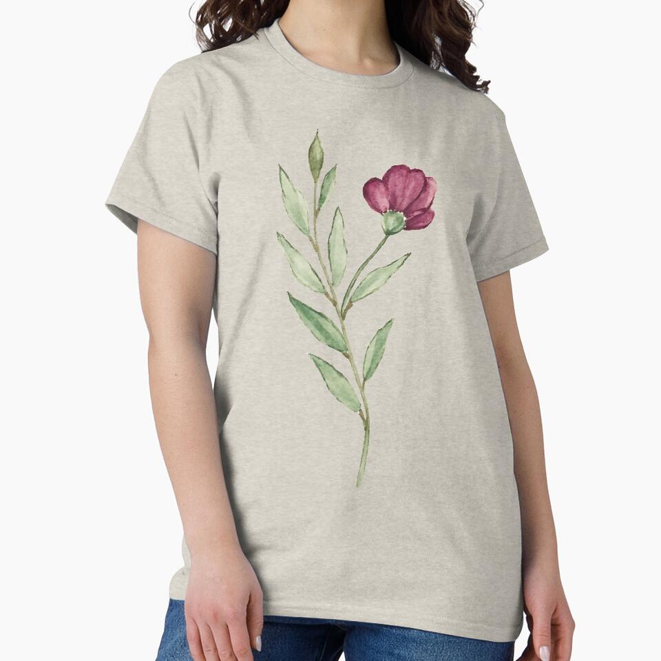 Single Stem – Minimal Botanical Line Art by Mora Atelier Designs