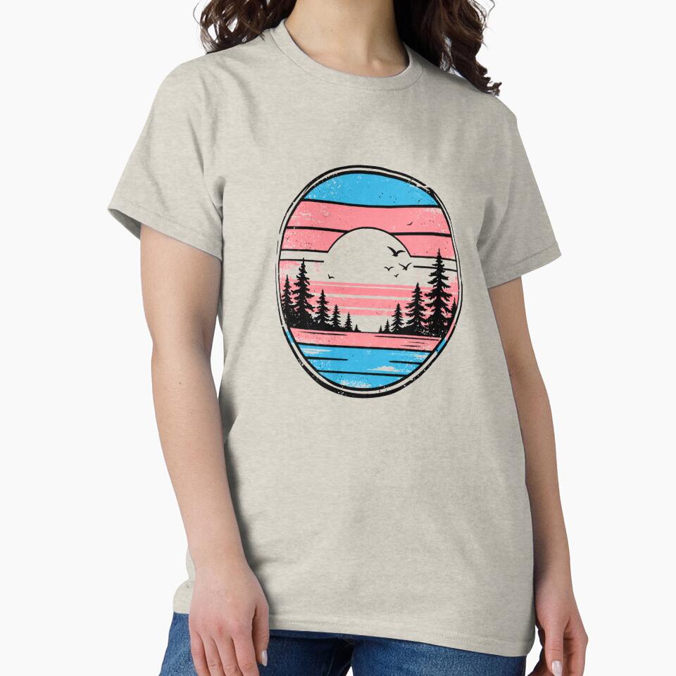 Pride scenery - Colourful LGBTQ+, Pride, Kids Art | Love is Love Cute Butterfly Design for T-Shirt, Sticker, Phone case, mug, bag, hoodies by ArtByTripti
