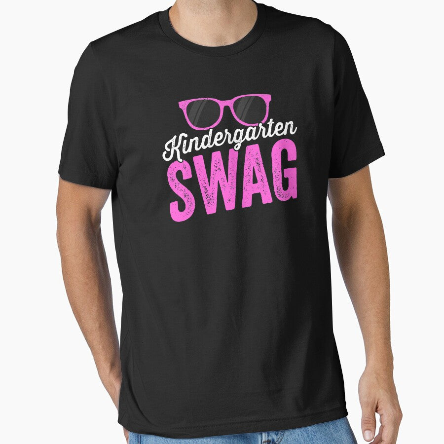 Kindergarten Swag FIrst Day of School Shirt by 14thFloor