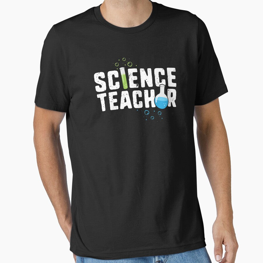 Science Teacher T-Shirt Back to School Chemistry Beaker by 14thFloor