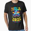 NOLA 2022 Mardi Gras New Orleans Souvenir Carnival Mask by RikoAiba