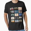 Retro Cassette Tapes Mix Tape Collage Vintage Music by HOCKXIMENA1