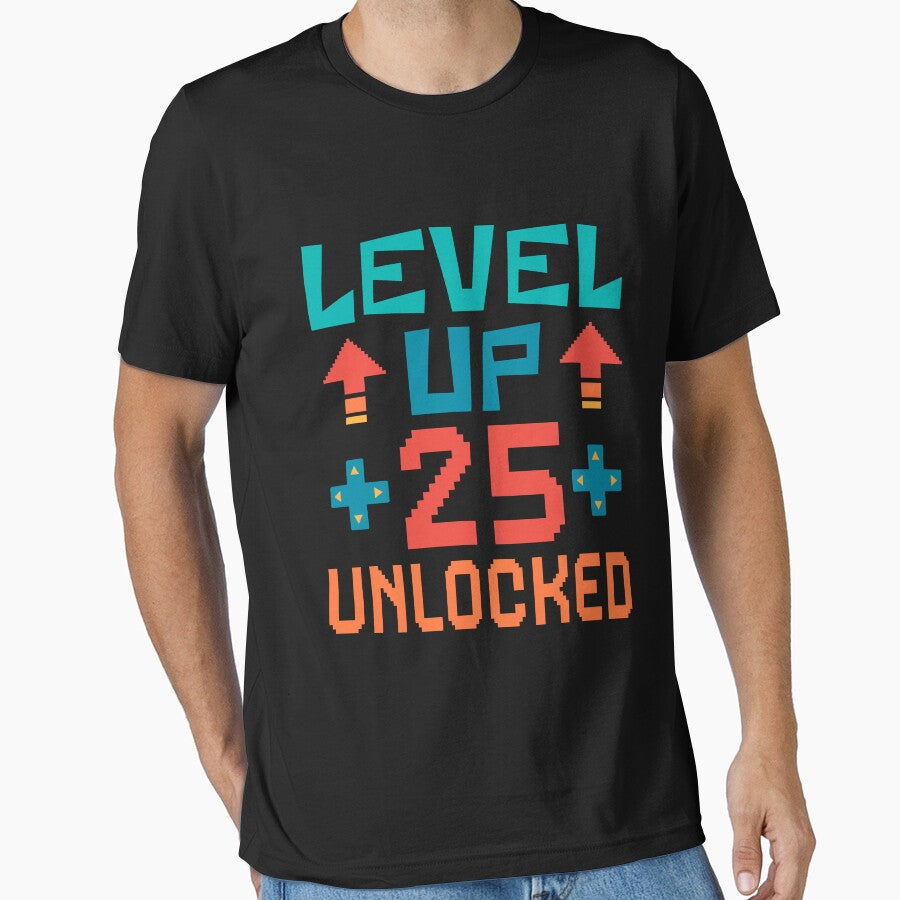 Level Up, 25 Unlocked. Retro by ACC
