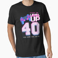 Player One Level Up 40 by patternprint1