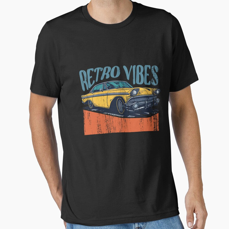 Retro vibes , Vintage  car ,Retro design by TheBlackCircle