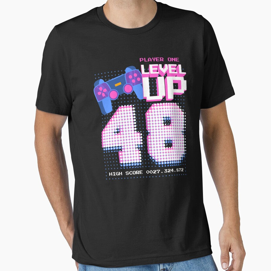 Player One Level Up 48 by patternprint1