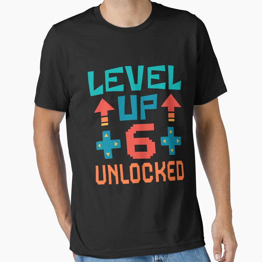 Level Up, 6 Unlocked. Retro by ACC