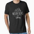 Mountainss Funny Humor Ladies Girl Womens Mens Gift Present Hiking The mountains are calling Climbing Hiker Trail, FT303 by MentDesigns