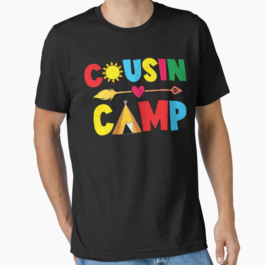 Cousin Camp Funny Cousin Crew Outdoor Camping Mountain Love by CREATIVE-TEE