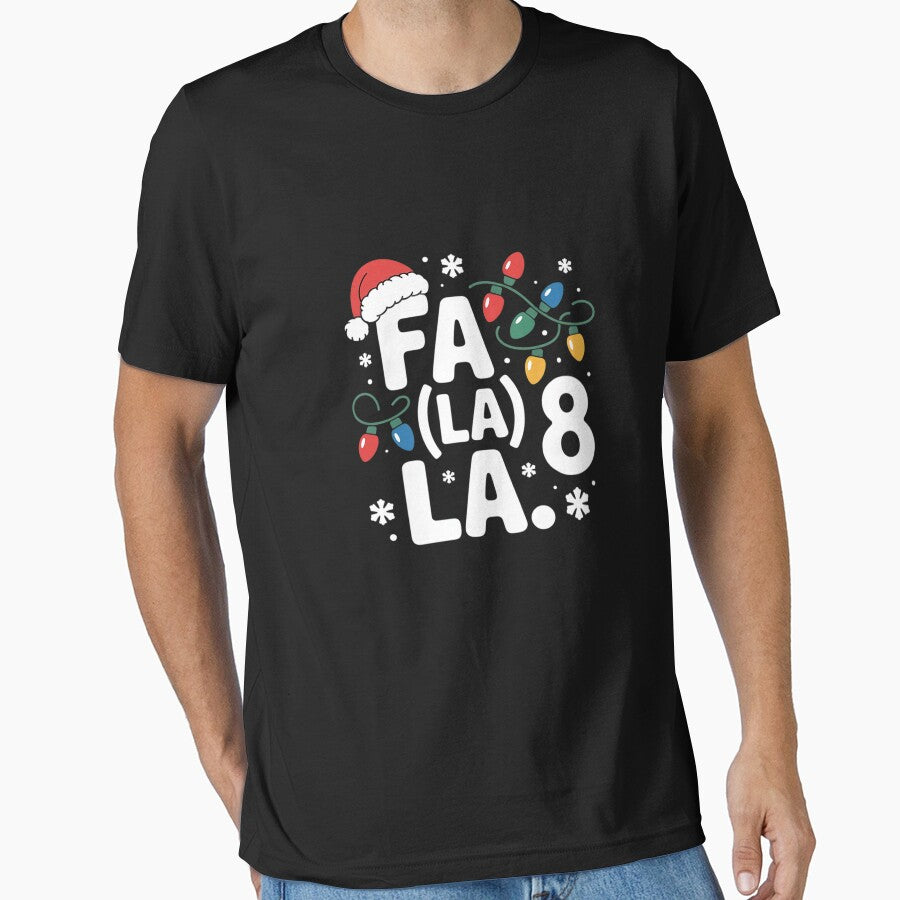 FA (LA)8 Christmas Santa Fa La Math Teacher Student by angolinnArt