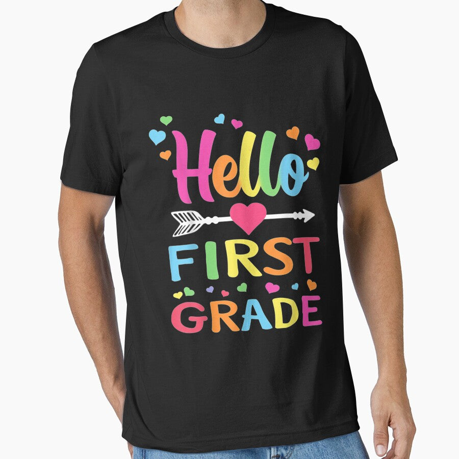 Hello First Grade Back To School by RubDecrease