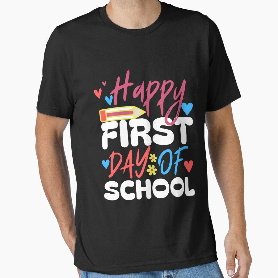 Happy First Day Of School Teacher Kids Back to School by Mustaph-Shop