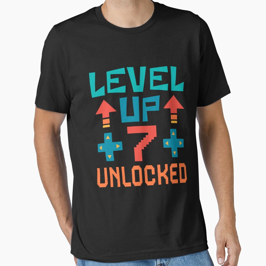 Level Up, 7 Unlocked. Retro by ACC