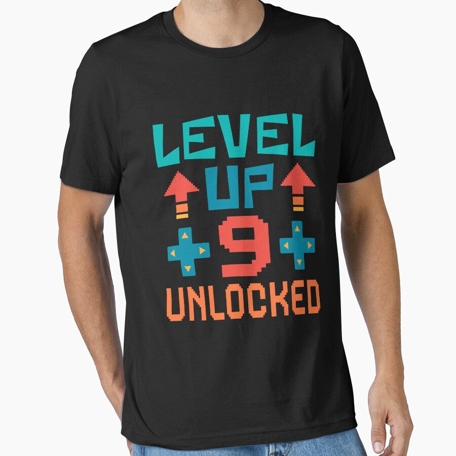 Level Up, 9 Unlocked. Retro by ACC