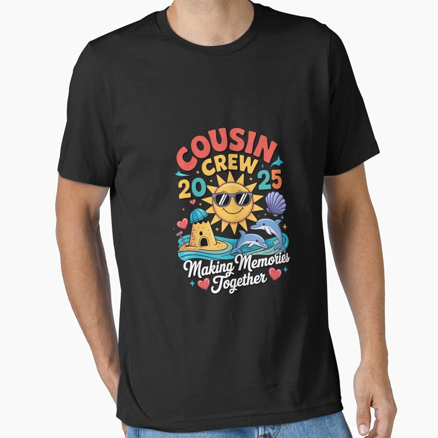 Cousin crew 2025 Summer Vacation Beach Family Trips Matching by TewonLake