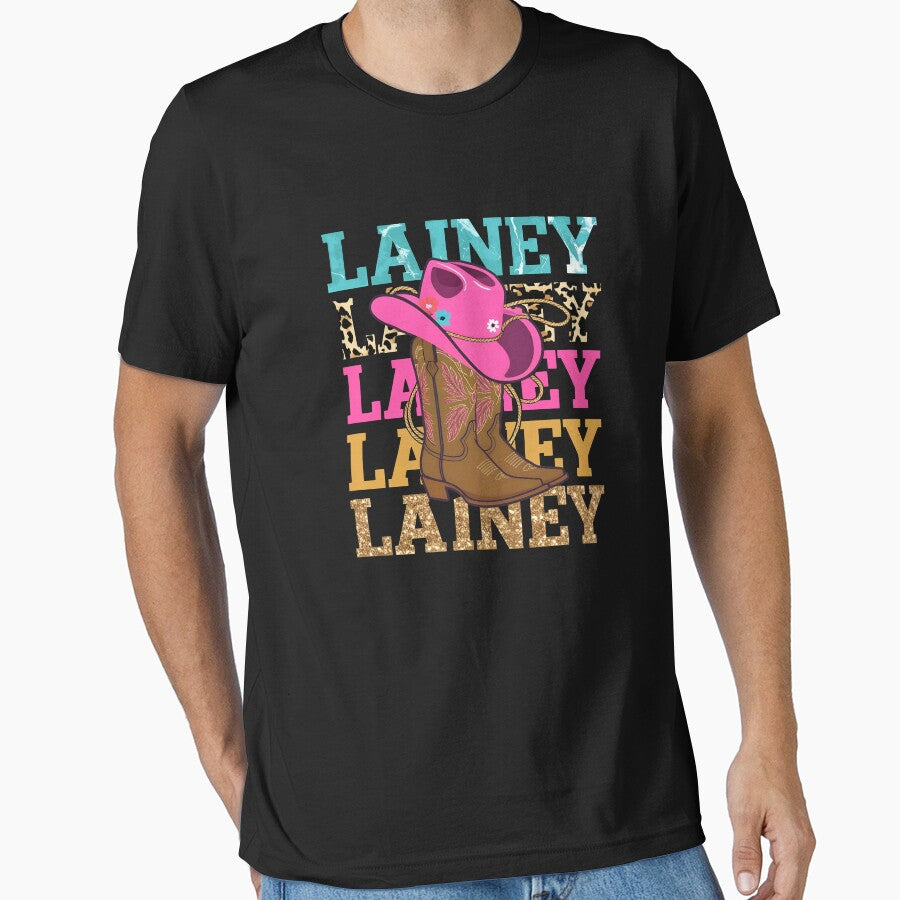 Graphic Lainey Last Name Design Retro Style Classic Gifts For Men Women Kids by ArmyAbodo