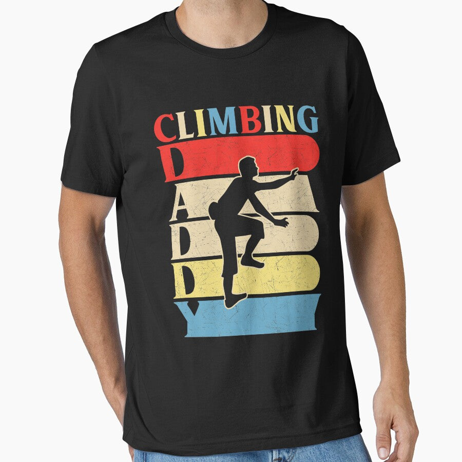 Vintage Sport - Daddy Climbing by LarinaBeauty