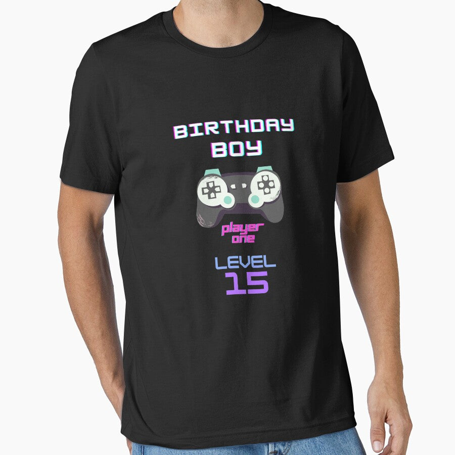 BIRTHDAY BOY LEVEL 15 by 30-Merch
