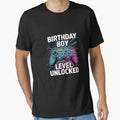 Level 8 Unlocked Video Game 8th Birthday Gamer Boys by Belkisallen