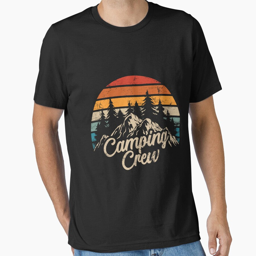 Camping Matching for Family Camper Group Camping Crew by ariaarti