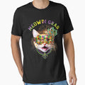 Meowdi Gras Kitten Cat Mask Beads Mardi Gras Funny Gift by ecomdesign