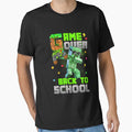 Game Over Back to School Funny Bruh We Back Kids Boy Gaming by TESTTES