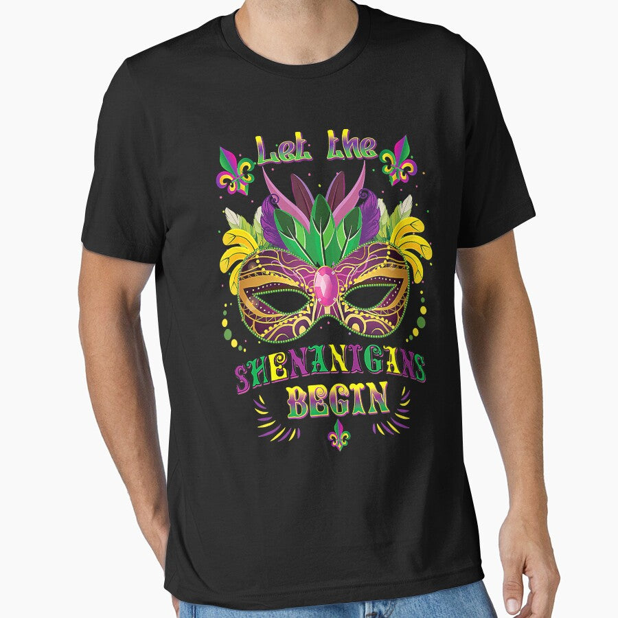Mardi Gras Mask Costume Let The Shenanigans Begin by BrandyBare
