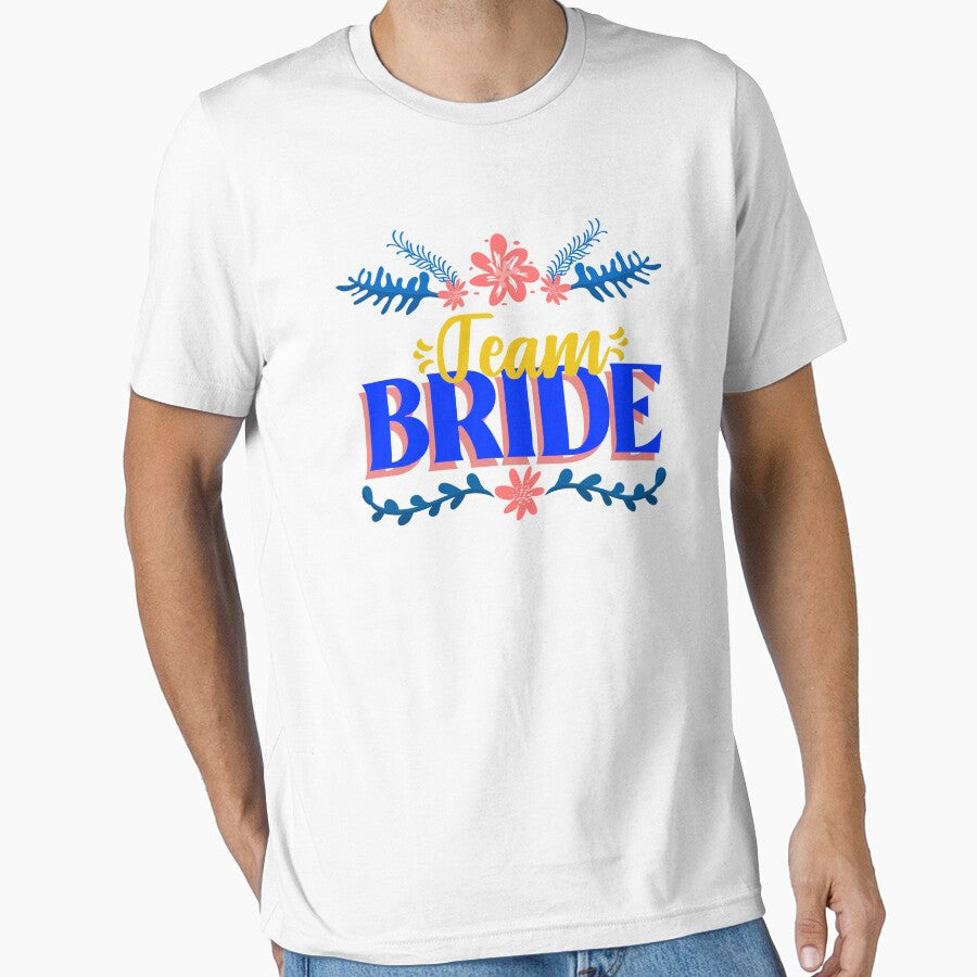 Team BRIDE/ Hen night Party T-shirt/ Future Bride/ Bridemate gift/ Bachlorette party/ Wedding party by LiliMimiCraftfy